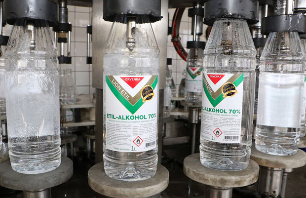 Обновили производњу алкохола: Панон оживео усред епидемије